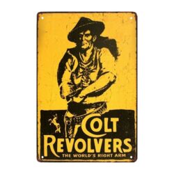 colt advertising plate