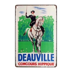 advertising plaque deauville