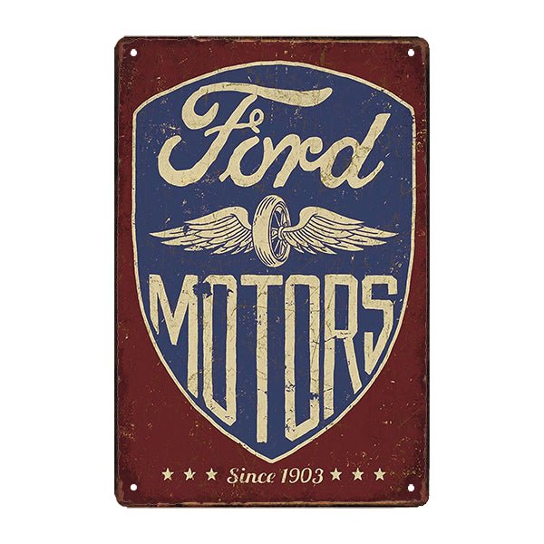 ford plaque ford plaque