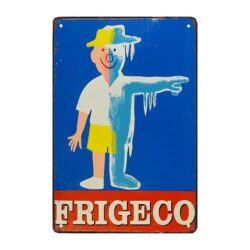 advertising plate frigeco