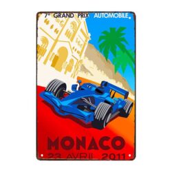 advertising plate gp monaco