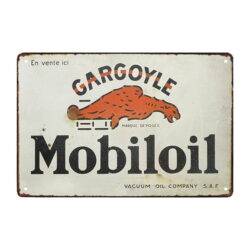 advertising plate automobile oil gargoyle
