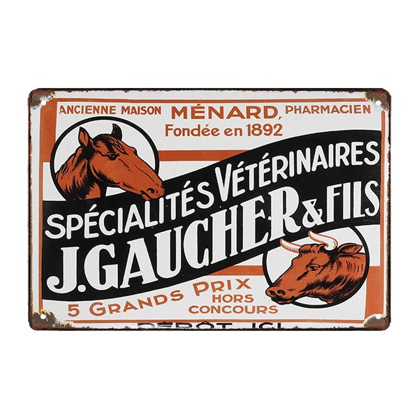 advertising plate j left handed son advertising plate j left handed son
