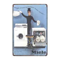 dishwasher advertising plate