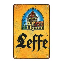 advertising plaque leffe