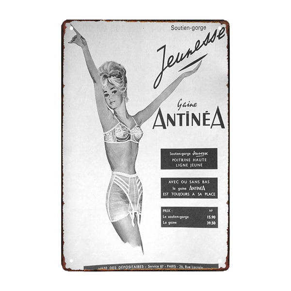 advertising plaque lingerie advertising plaque lingerie