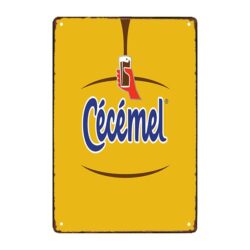 metal advertising plate cecemel