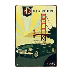 advertising plaque mg