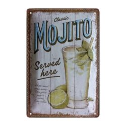 advertising plaque mojito