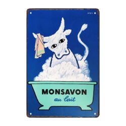 advertising plaque monsavon