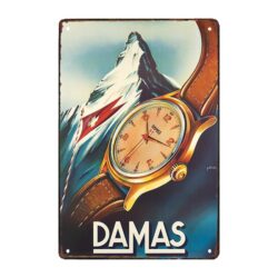 advertising plate watch switzerland