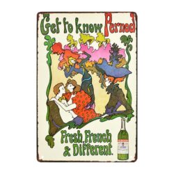 advertising plaque pernod