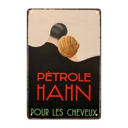 advertising plate petrole hahn