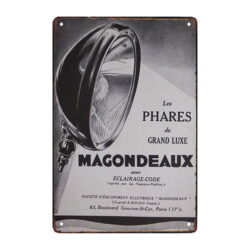 advertising plaque phare magondeaux
