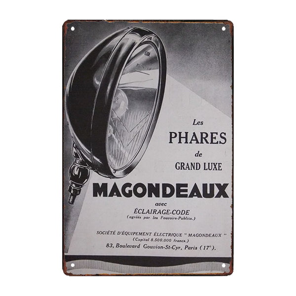 advertising plaque phare magondeaux advertising plaque phare magondeaux