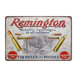 advertising plaque remington