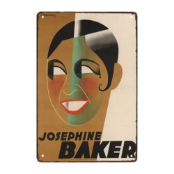 retro baker advertising plate