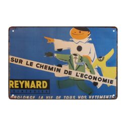 advertising plate reynard dyer