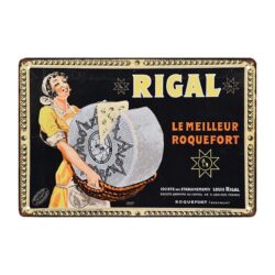 advertising plaque roquefort rigal