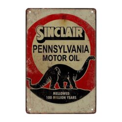 advertising plaque sainclair
