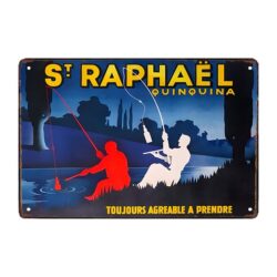 advertising plate saint raphael quinquina