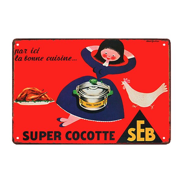 seb advertising plate seb advertising plate