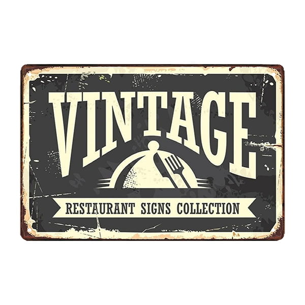 vintage restaurant advertising plate vintage restaurant advertising plate