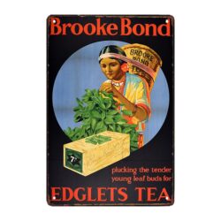vintage the advertising plate