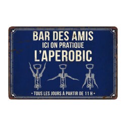 humorous metal plaque