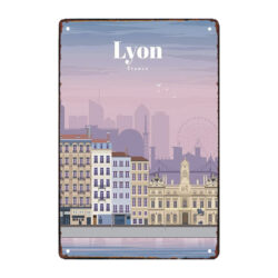 decorative metal plaque lyon