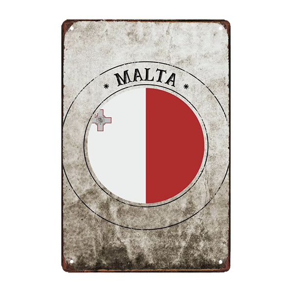 malta metal plate malta metal plate