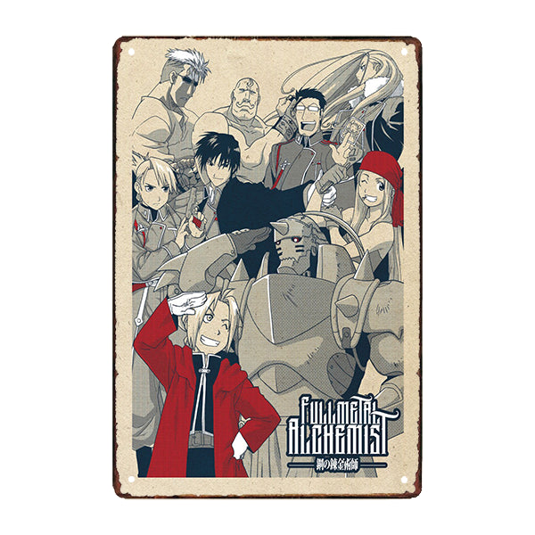 manga metal plate manga metal plate