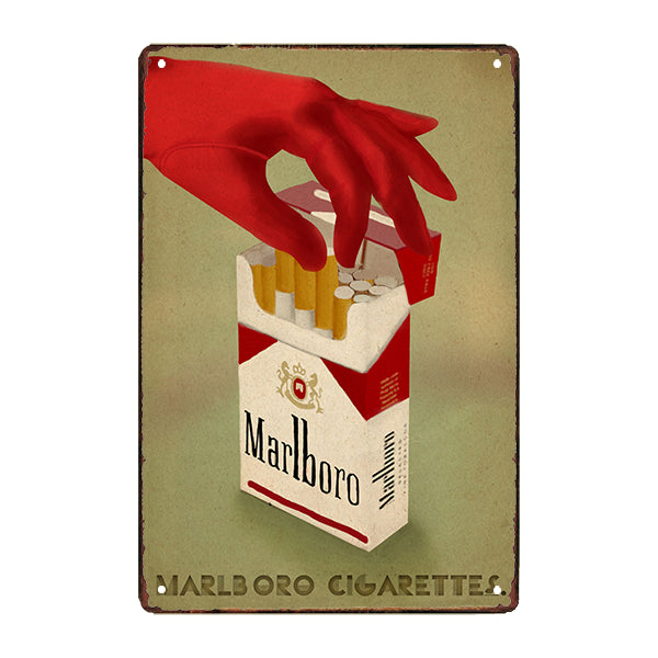 marlboro metal plate marlboro metal plate