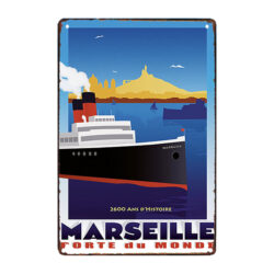 marseille metal plate