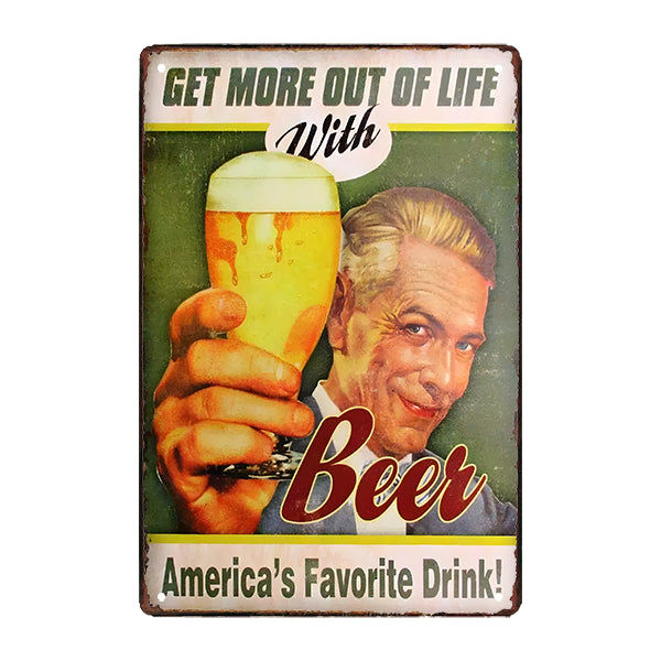 pub alcohol metal plate pub alcohol metal plate