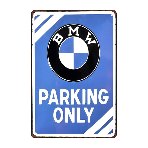 bmw modern metal plate bmw modern metal plate