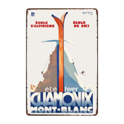 mont blanc metal plaque