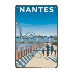 nantes metal plate
