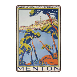 metal plate paris lyon mediterranean roger broders