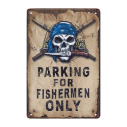 pirate dive metal plate