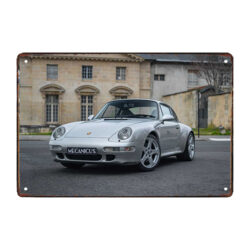 porsche 993 carrera 2s metal plate
