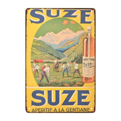 suze old pub metal plate
