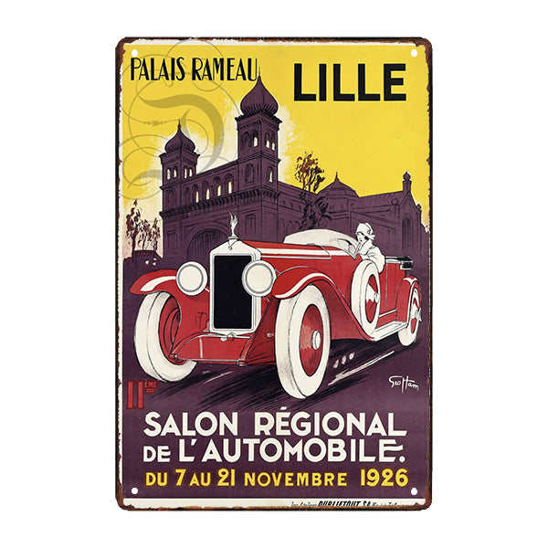 car advertising metal plate car advertising metal plate