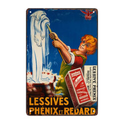 laundry pub metal plaque
