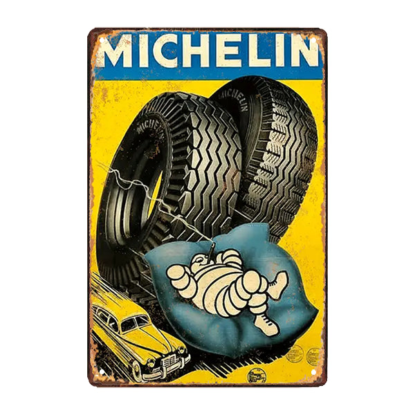 metal plaque advertising tire metal plaque advertising tire