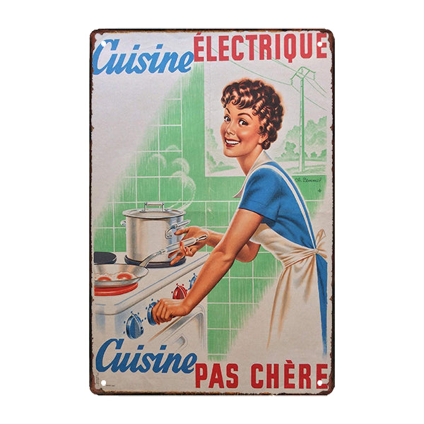 kitchen advertising metal plate kitchen advertising metal plate