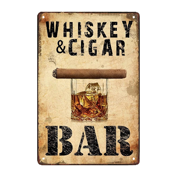 whiskey advertising metal plaque whiskey advertising metal plaque