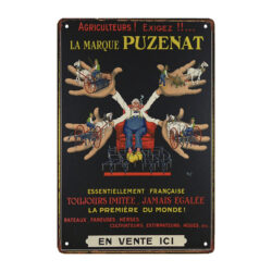 puzenat metal plate