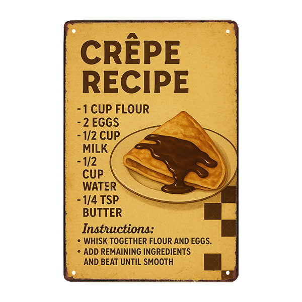 crepe recipe metal plate crepe recipe metal plate