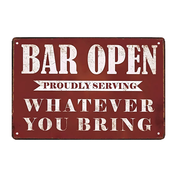 red metal plate bar red metal plate bar